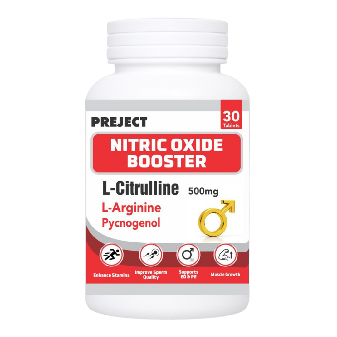 PREJECT Nitric Oxide Booster-Male Vitality Support