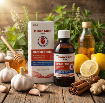 DIGICARD Cardiac Tonic – Herbal Formula For  Heart & Cholesterol Support
