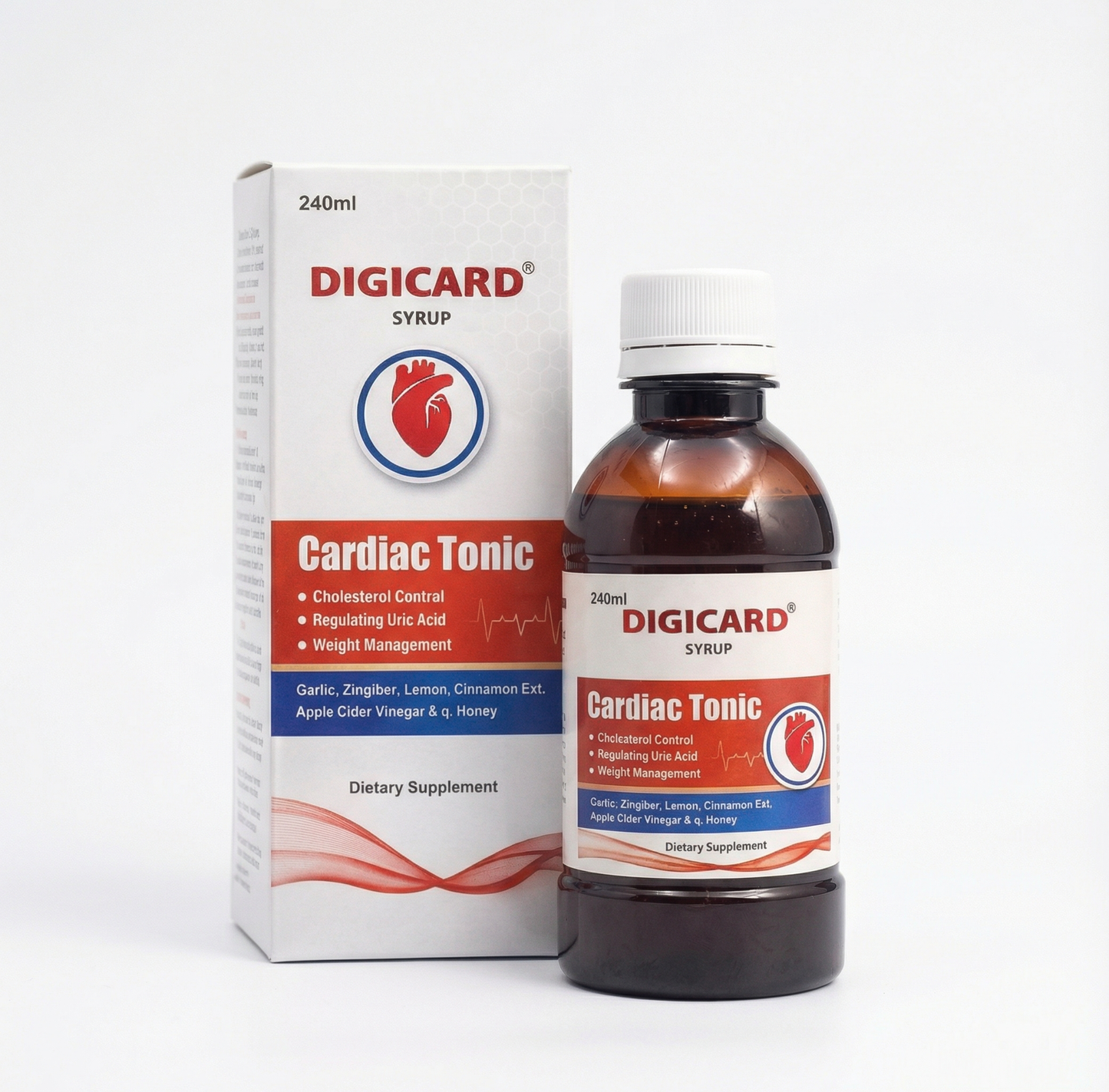 DIGICARD Cardiac Tonic – Herbal Formula For  Heart & Cholesterol Support