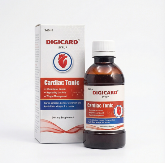 DIGICARD Cardiac Tonic – Herbal Formula For  Heart & Cholesterol Support