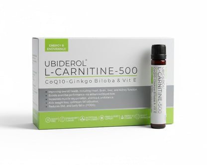 UBIDEROL - ENERGY BOOSTER DRINKABLE SHOTS PACK OF 6